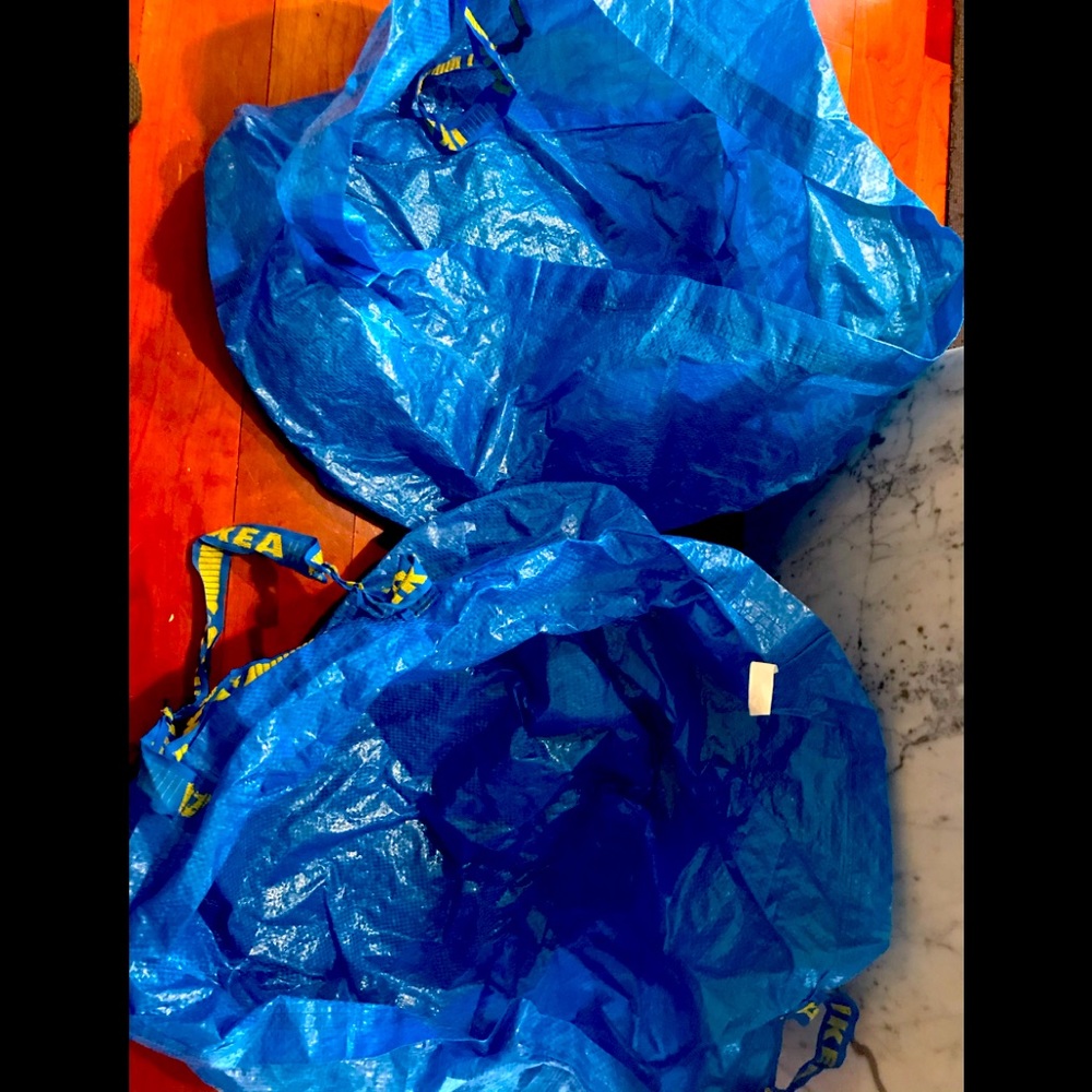 2 Ikea totes